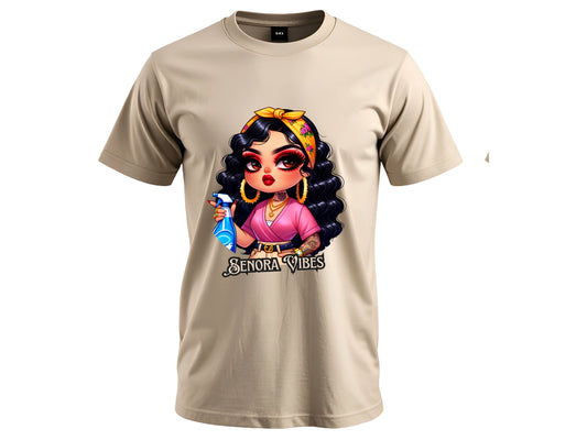 Señora Vibes Graphic T-Shirt | Latina Style Tee