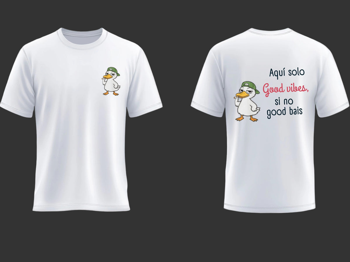Aquí Solo Good Ideas, Si No Good Bais Graphic T-Shirt