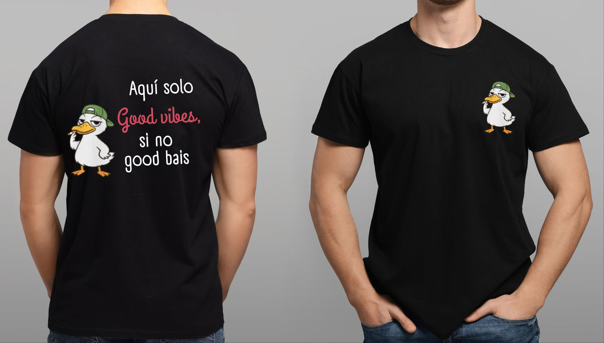 Aquí Solo Good Ideas, Si No Good Bais Graphic T-Shirt