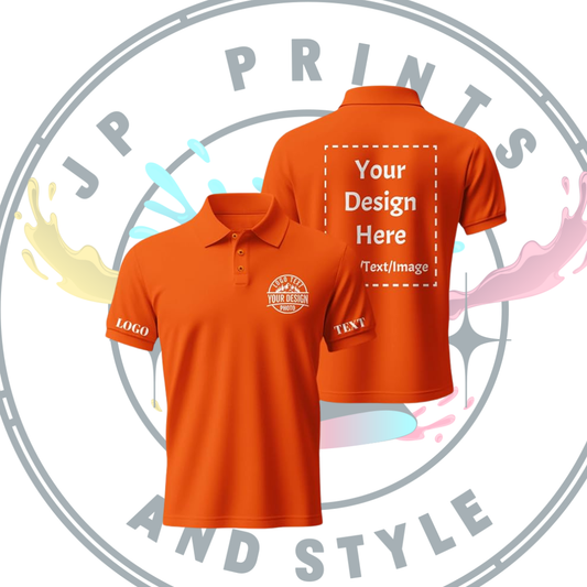 Custom Business Polo Shirt | Personalized Logo & Branding Polo