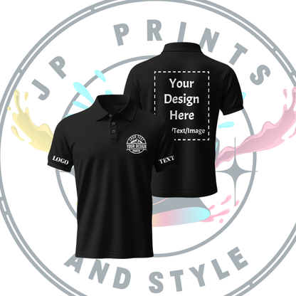 Custom Business Polo Shirt | Personalized Logo & Branding Polo