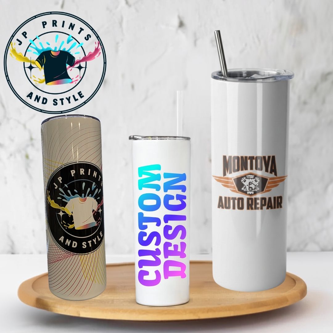 Custom Business 20 oz Tumbler | Personalized Logo & Branding MINIMUM OF 40