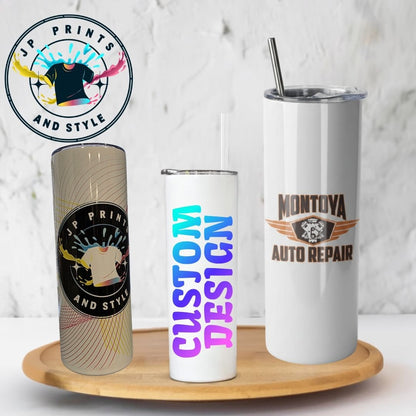 Custom Business 20 oz Tumbler | Personalized Logo & Branding MINIMUM OF 40