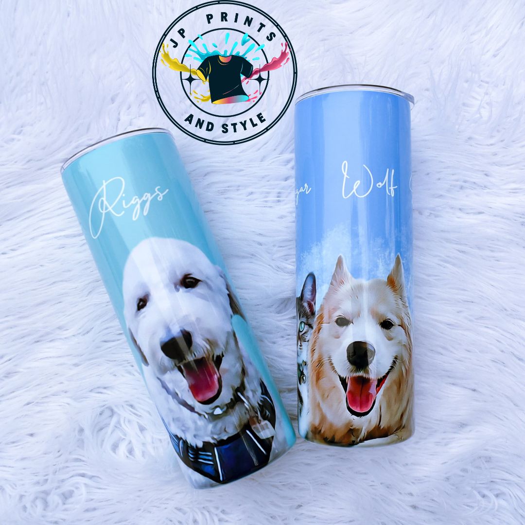 Personalized 20 oz Tumbler | Custom Photo, Design, Text & Logo