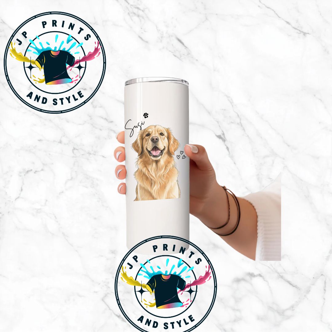 Personalized 20 oz Tumbler | Custom Photo, Design, Text & Logo