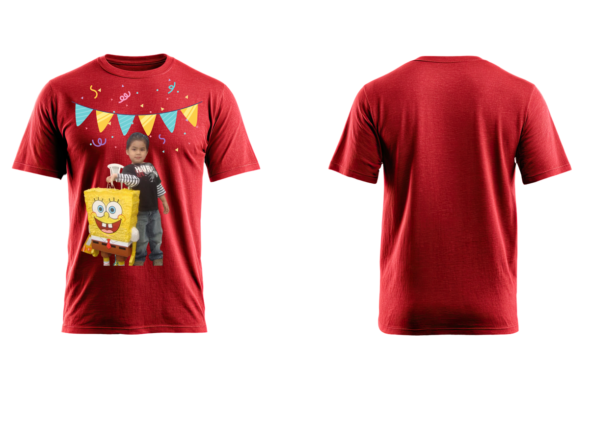 COTTON Custom Logo or Photo T-Shirt | Personalized Business & Event Shirt