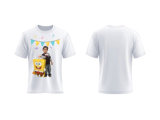 COTTON Custom Logo or Photo T-Shirt | Personalized Business & Event Shirt