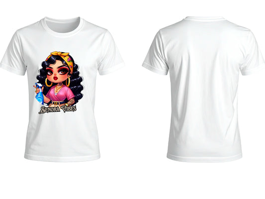 Señora Vibes Graphic T-Shirt | Latina Style Tee